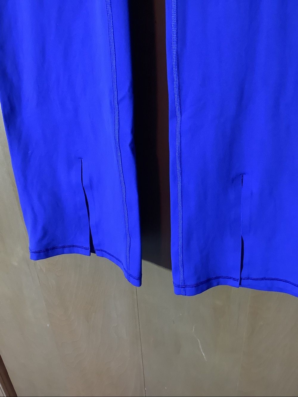 Athleta bluish-purple Elation Split Flare pant, size small - Picture 2 of 5